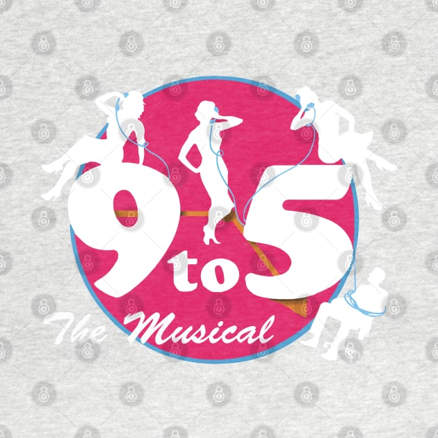 9 to 5 The Musical #1 (large front design) by MarinasingerDesigns